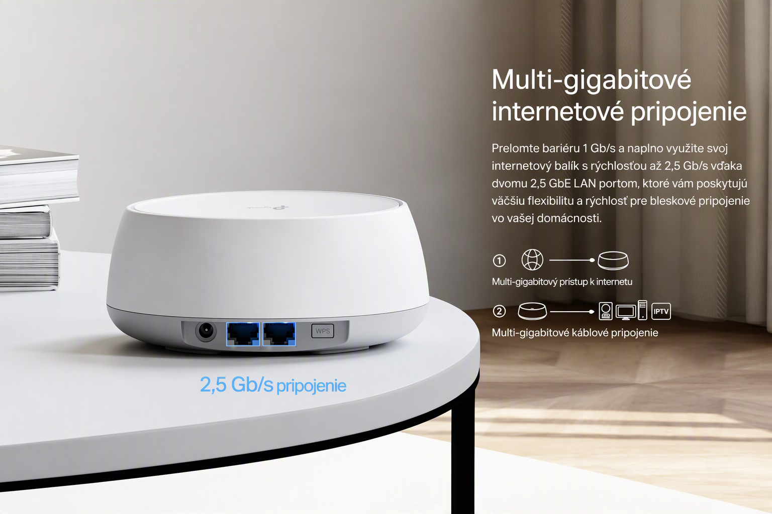 Multi-gigabitové internetové pripojenie