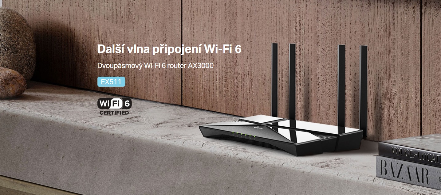 Široké pokrytie Wi-Fi siete